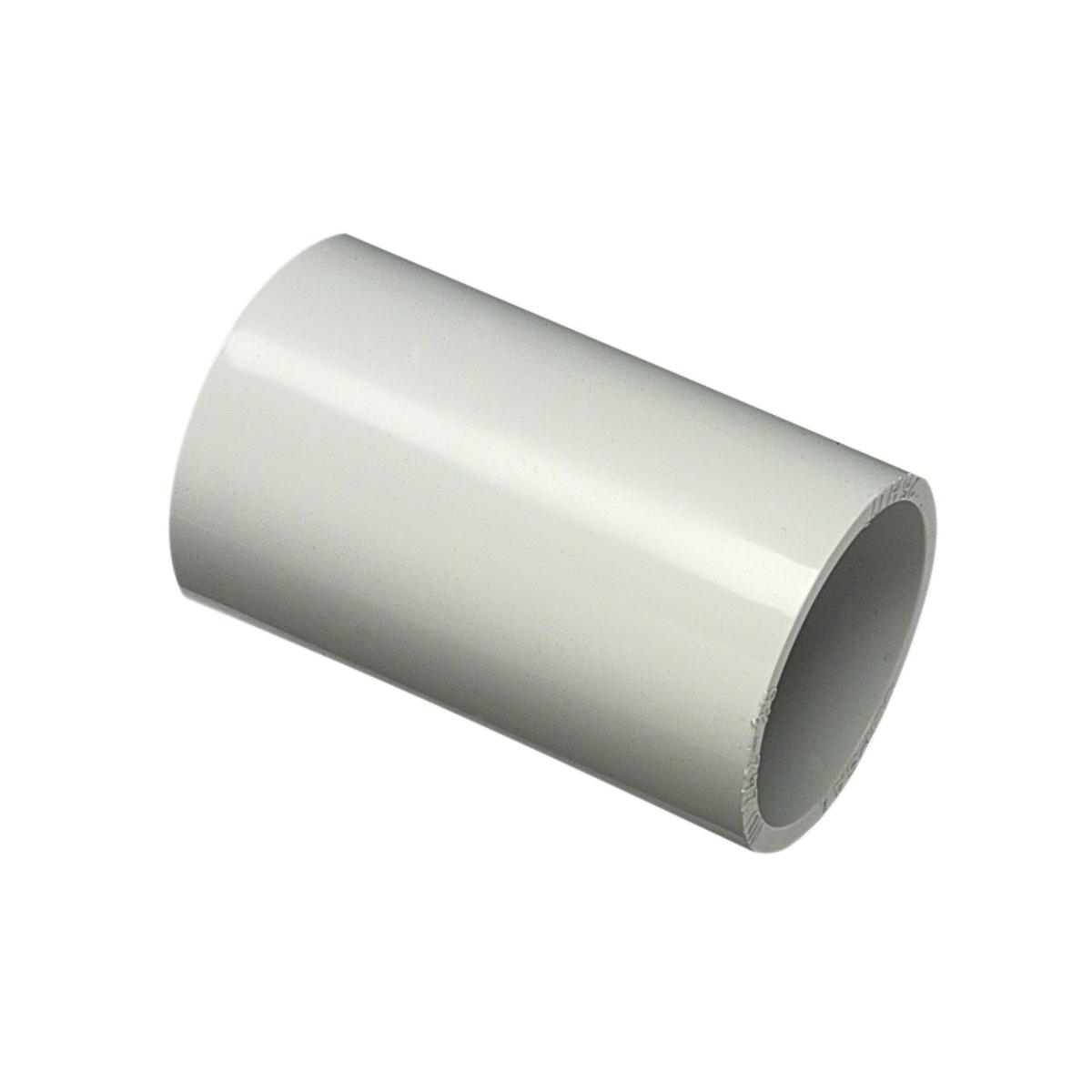 PLAIN COUPLING PVC 32MM GREY