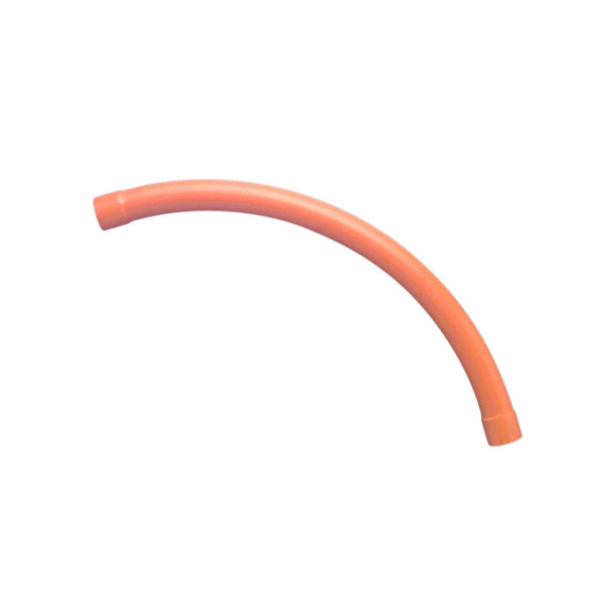 U/G SWEEP BEND PVC 90DEG 32MM ORANGE