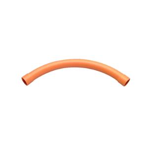 U/G SWEEP BEND PVC 90DEG 40MM ORANGE