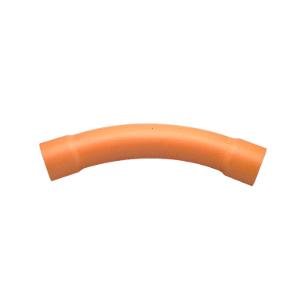 U/G SWEEP BEND PVC 45DEG 80MM ORANGE U/G SWEEP BEND PVC 45DEG 80MM ORANGE