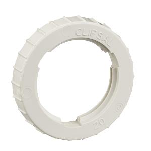 LOCK RING PVC 20MM GREY