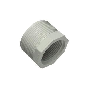 SCREWED REDUCER PVC 25MM-20MM GREY SCREWED REDUCER PVC 25MM-20MM GREY