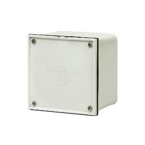 PVC ADAPTABLE BOX108X108X76MM GREY PVC ADAPTABLE BOX108X108X76MM GREY