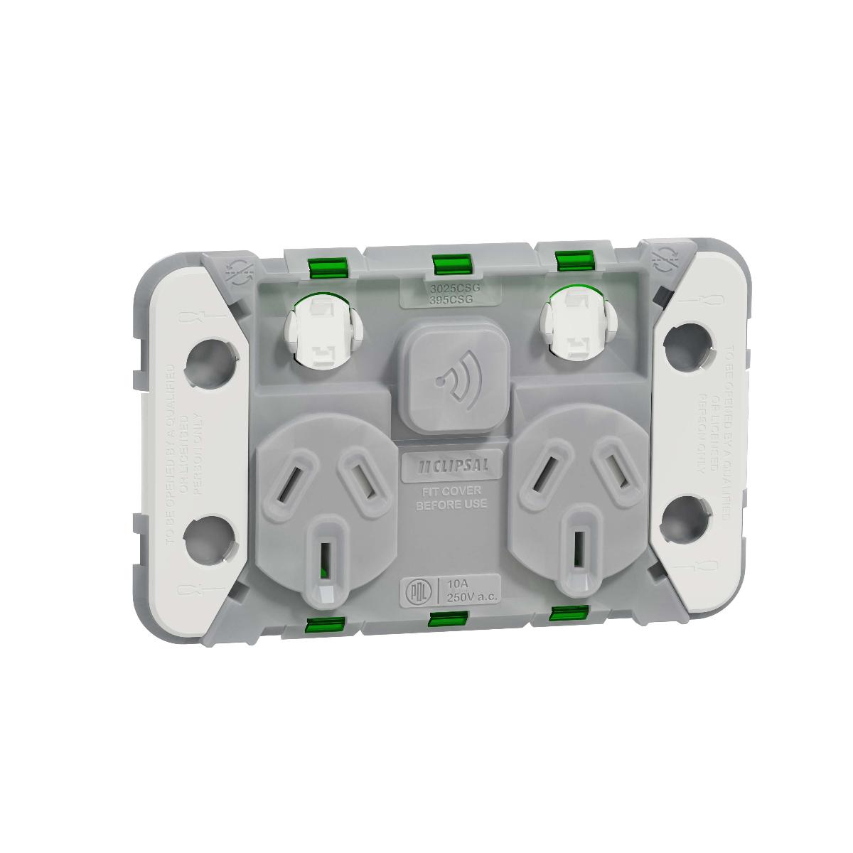 ICONIC GRID ZIGBEE CON SMART DBL GPO 10A