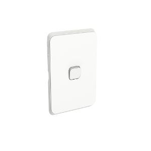 ICONIC SWITCH VERT 1G 10A VIVID WHITE ICONIC SWITCH VERT 1G 10A VIVID WHITE
