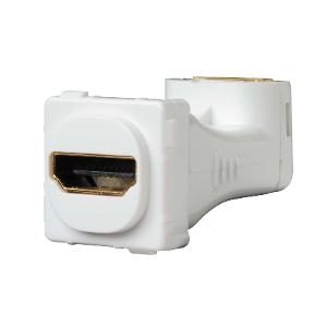 30 MECH HDMI ANGLED REAR CONN WHITE