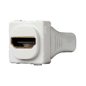 30 MECH HDMI STRAIGHT REAR CONN WHITE