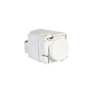 30 MECH PUSH BUTTON 20A/16AX WHITE