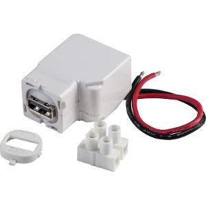 MECH USB CHARGER 1.2A WHITE CAP