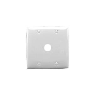 SQUARE PLATE ONLY 1G VERTICAL WHITE SQUARE PLATE ONLY 1G VERTICAL WHITE