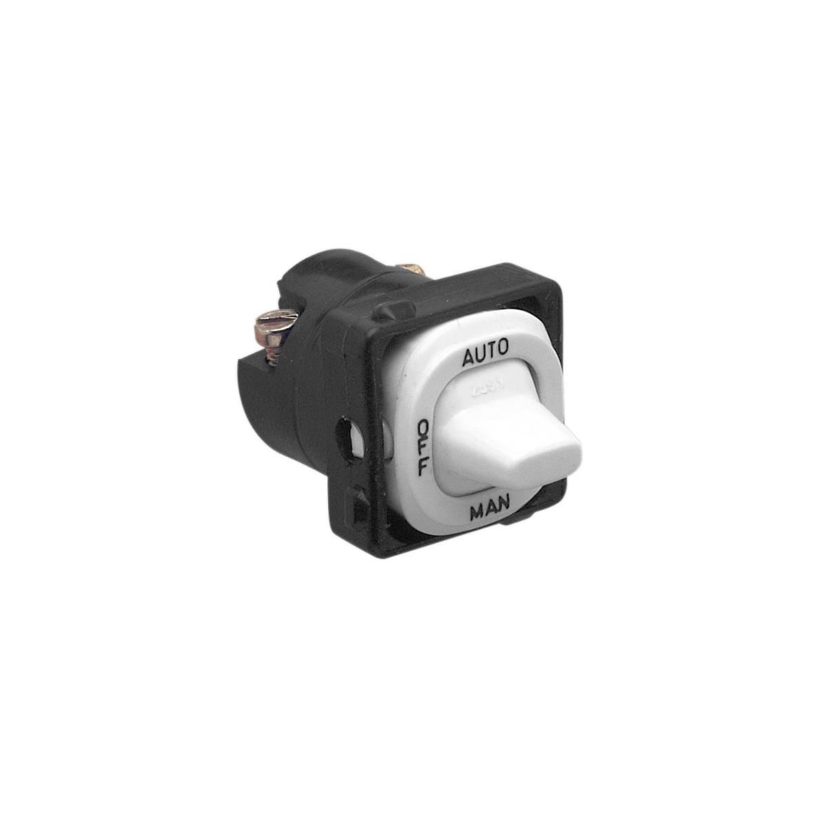 30 MECH 3POS 10A AUTO/OFF/MAN BLACK