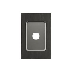 SATURN PLATE GRID & SUR 1G 30SER HOR BLK SATURN PLATE GRID & SUR 1G 30SER HOR BLK