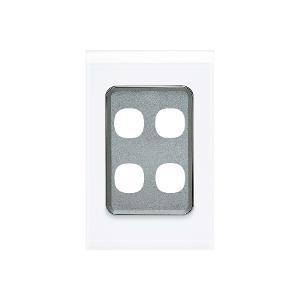 SATURN PLATE GRID & SUR 4G 30SER PURE WH SATURN PLATE GRID & SUR 4G 30SER PURE WH