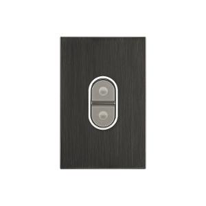 SATURN COOKER SWITCH 1G 45A S/P HOR BLK SATURN COOKER SWITCH 1G 45A S/P HOR BLK