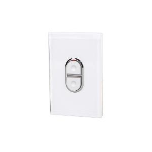 SATURN COOKER SWITCH 1G 45A S/P PURE WH