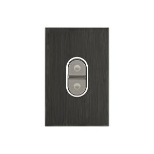 SATURN COOKER SWITCH 1G 32A D/P HOR BLK SATURN COOKER SWITCH 1G 32A D/P HOR BLK