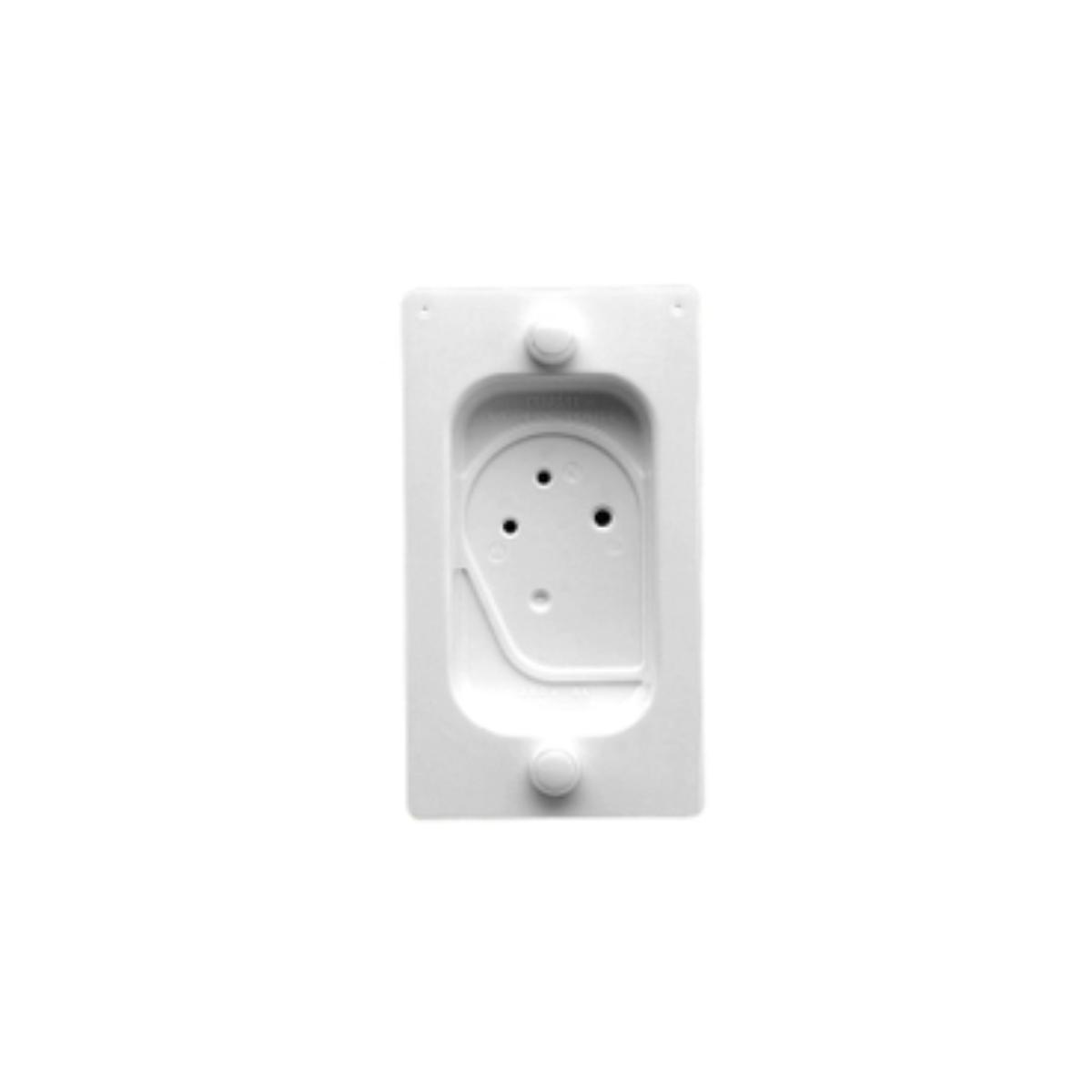 CLOCK SOCKET 3PIN 5A 250V