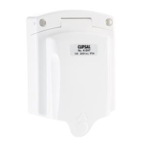 AUTO SW CARAVAN SOCKET FLUSH IP34 10A WH