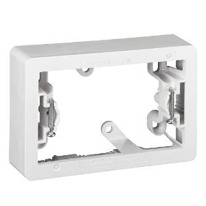 MOUNTING BLOCK 1G STD PATTERN VIV WHITE MOUNTING BLOCK 1G STD PATTERN VIV WHITE