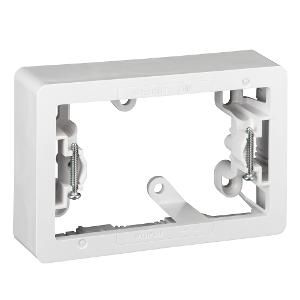 MOUNTING BLOCK 1G STD PATTERN VIV WHITE