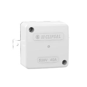 JUNCTION BOX SQU EXTERN MOUNT TABS 40A