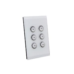 6 BUTTON GLASS FASCIA PW 6 BUTTON GLASS FASCIA PW