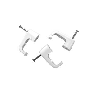 CABLE CLIP 16MM 2 CORE FLAT BOX100