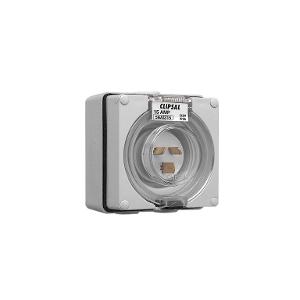 INLET APPLIANCE IP66 3 PIN 15A 250V GREY