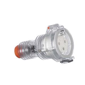 SOCKET EXTENSION IP66 3 PIN 20A 250V ORG SOCKET EXTENSION IP66 3 PIN 20A 250V ORG