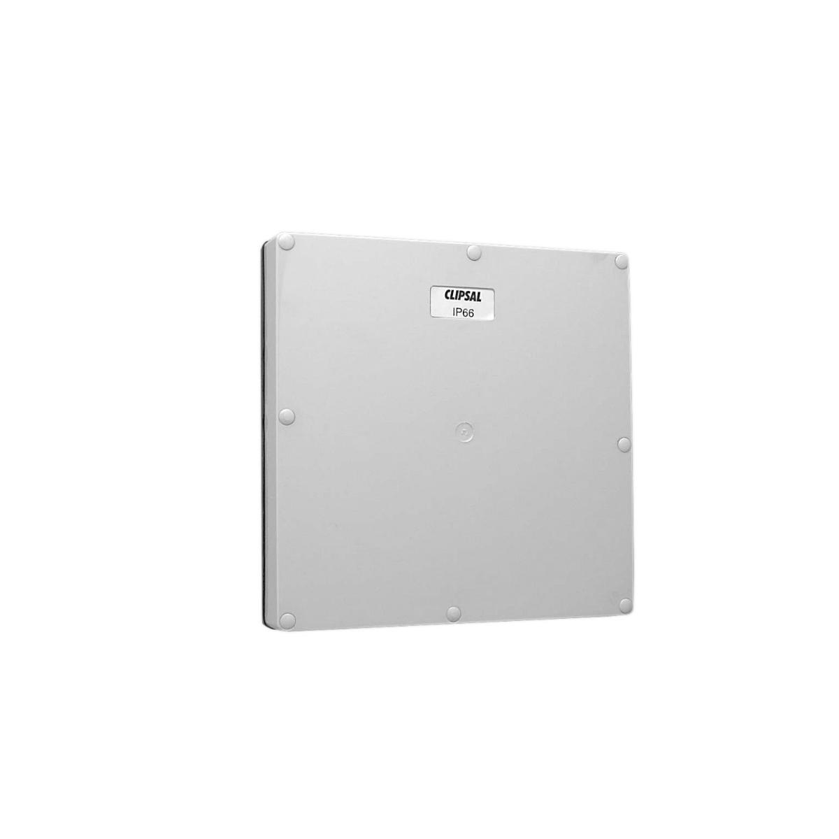 LID ENCLOSURE PVC IP66 4G GREY