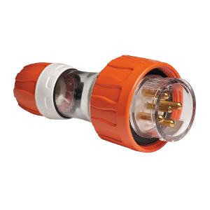 PLUG TOP IP66 STR 5PIN 10A 500V ORG PLUG TOP IP66 STR 5PIN 10A 500V ORG