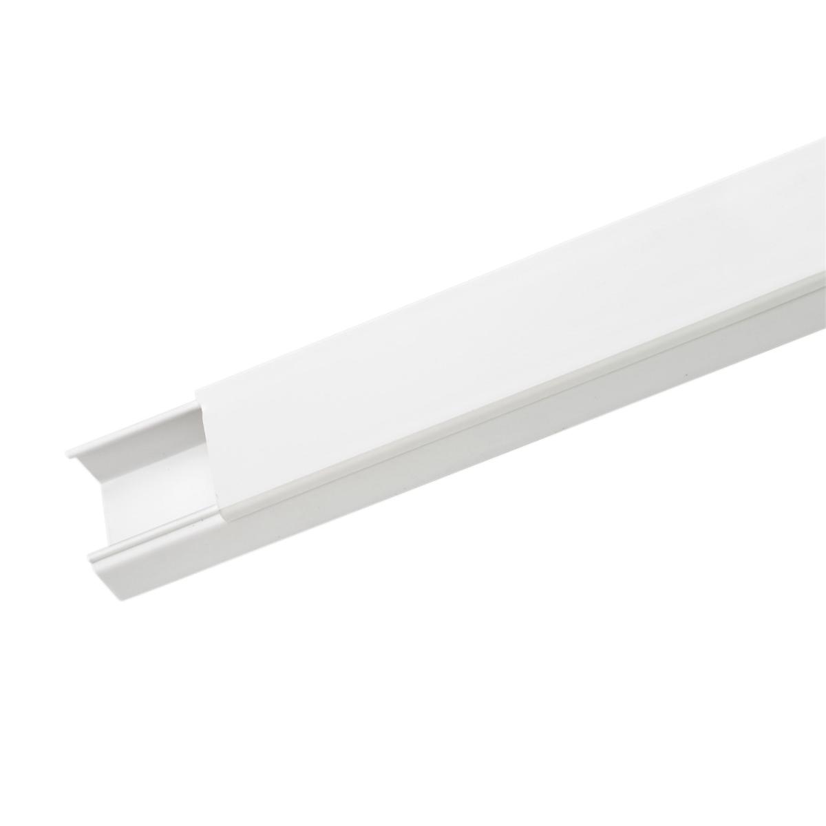 SOLID DUCT PVC MINI 40X25MM 4MTR WHITE