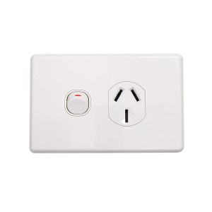 C2000 SGL GPO 250V 20A S/P WHITE C2000 SGL GPO 250V 20A S/P WHITE