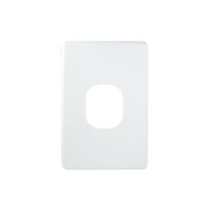 PLATE COVER STOVE SWITCH WHITE