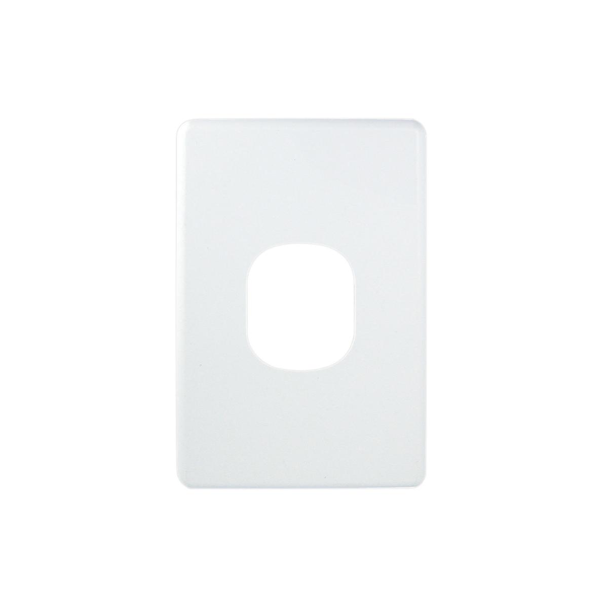 PLATE COVER STOVE SWITCH WHITE