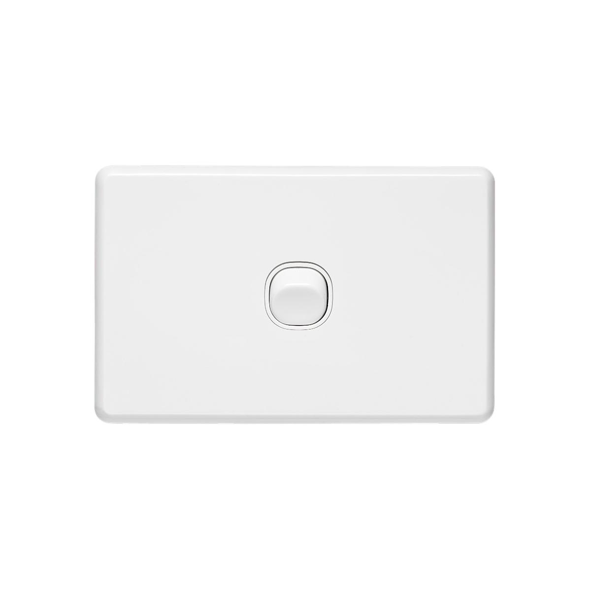 C2000 SWITCH HORIZONTAL 1G 10A WHITE