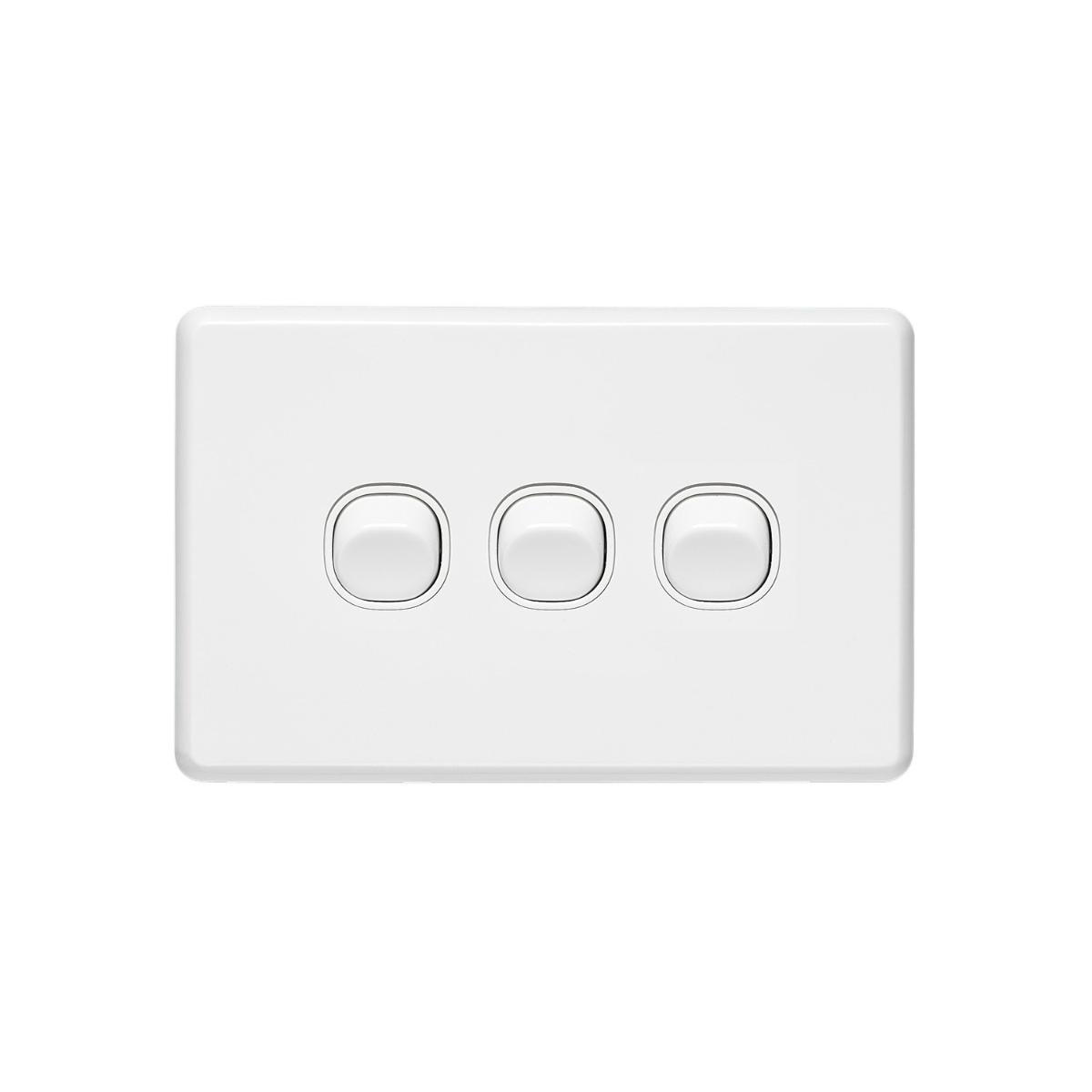 C2000 SWITCH HORIZONTAL 3G 10A BLACK