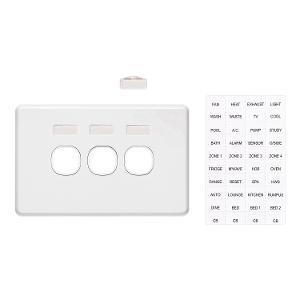 C2000 PLATE GRID & ID COVER HORIZ 3G BLK C2000 PLATE GRID & ID COVER HORIZ 3G BLK