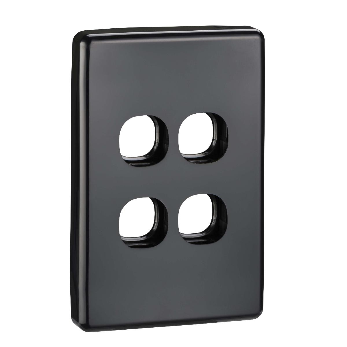 PLATE GRID & COVER 4G BLACK