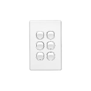 C2000 SWITCH VERTICAL 6G 10A BLACK C2000 SWITCH VERTICAL 6G 10A BLACK