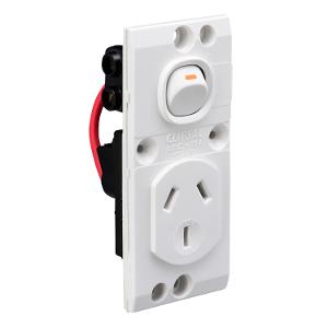 MEDILEC SGL GPO VERT 10A D/P WHITE MEDILEC SGL GPO VERT 10A D/P WHITE