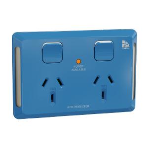 MEDILEC 20A RCD PROT DBL GPO 10A HOR D/B MEDILEC 20A RCD PROT DBL GPO 10A HOR D/B
