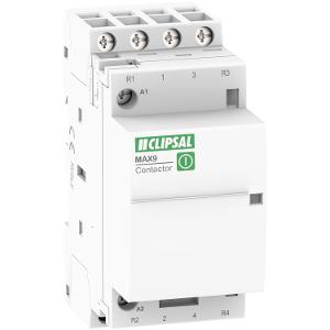 DIN CONTACTOR MAX9 25A 2N/O 2N/C 2MODULE