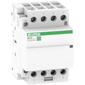 DIN CONTACTOR MAX9 63A 4N/O 3MODULE