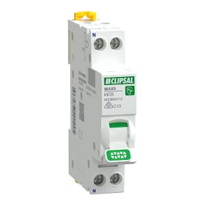 MCB MAX9 1P+N 10A 6KA C CURVE 1MODULE MCB MAX9 1P+N 10A 6KA C CURVE 1MODULE