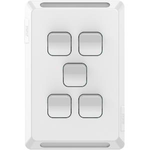 PRO SWITCH VERT 5G 20A S/P EXTRA WHITE PRO SWITCH VERT 5G 20A S/P EXTRA WHITE