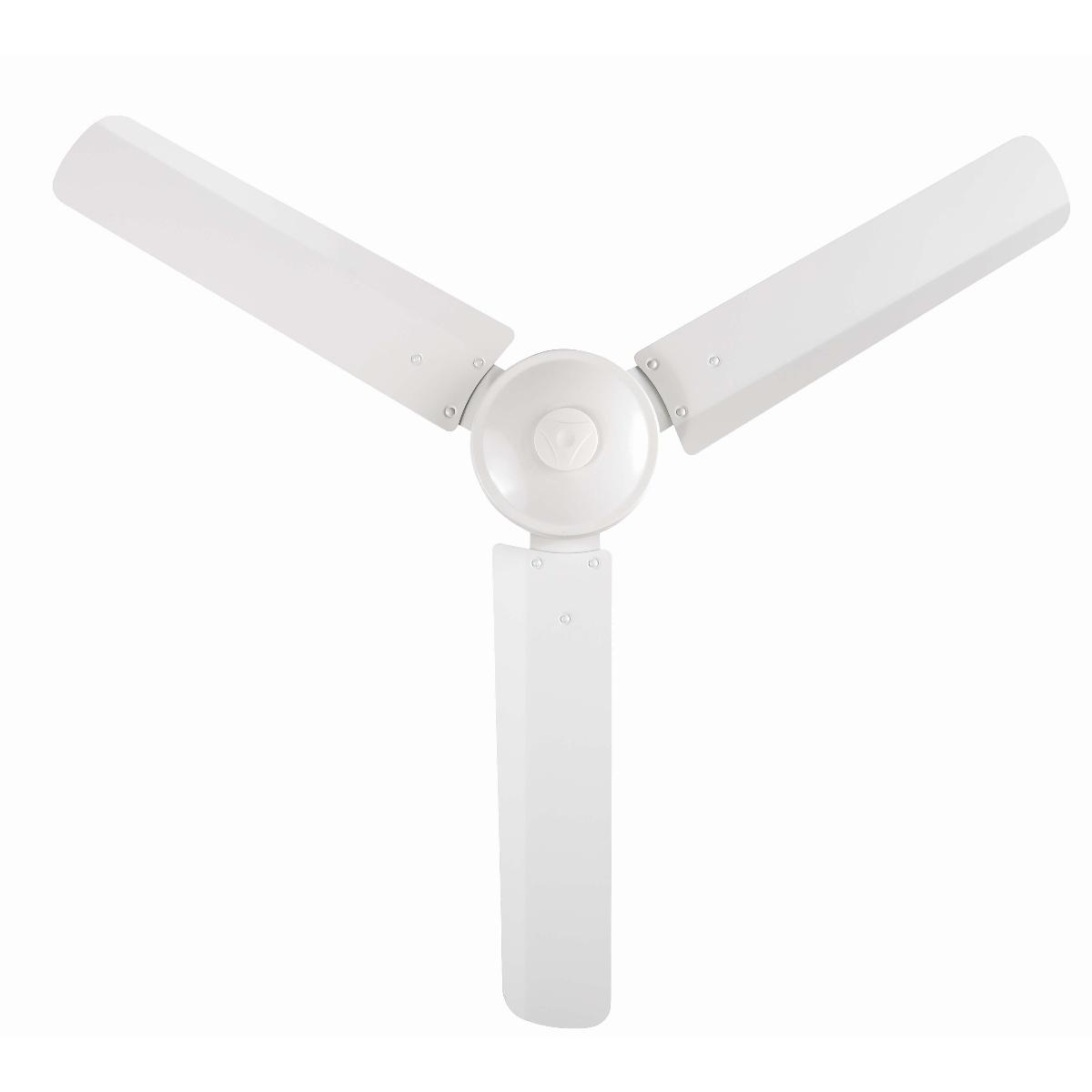 CEILINGFAN 48IN 1200MM 3BL AC WHT J/HOOK