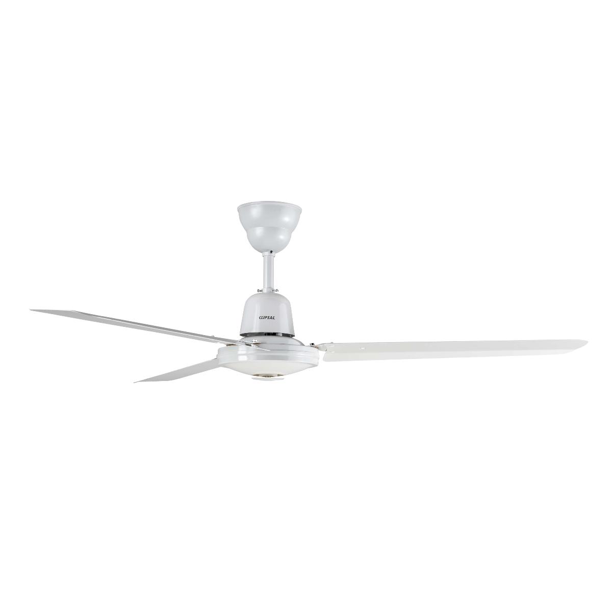 CEILINGFAN 48IN 1200MM 3BL AC WHT J/HOOK