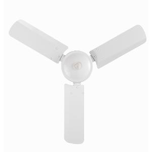 CEILING FAN 36IN 900MM 3BL AC WHT J/HOOK