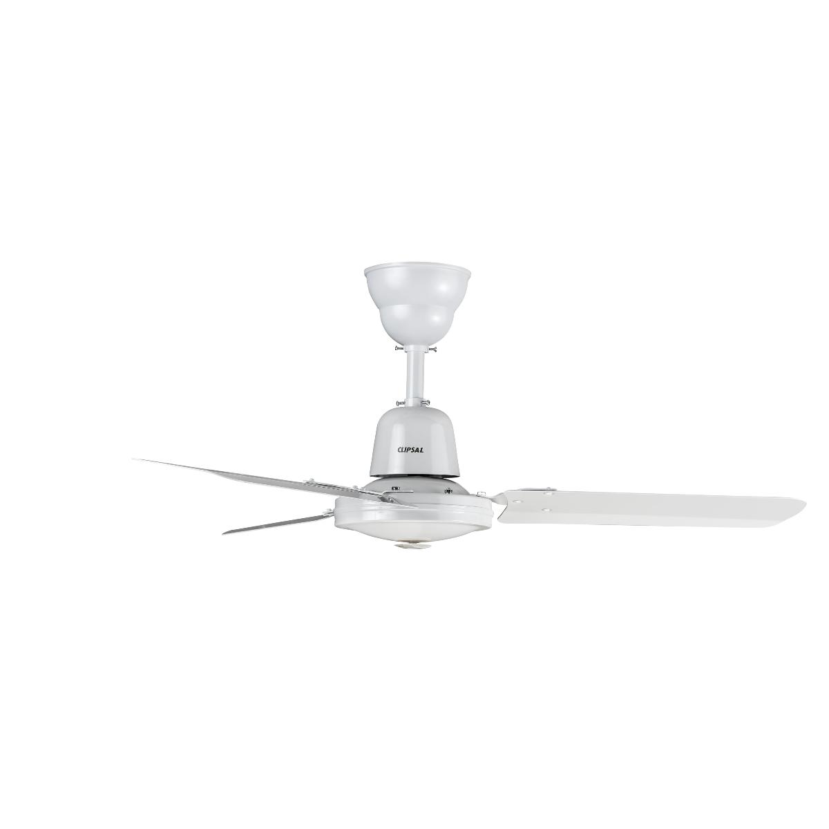 CEILING FAN 36IN 900MM 3BL AC WHT J/HOOK